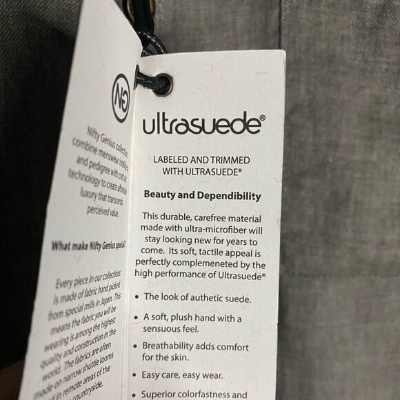 Nifty Genius Gray Long Sleeve Button Up Size XXL - Picture 9 of 11